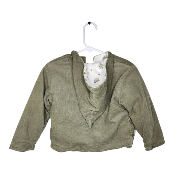 3 Piece Set Harry & Me Corduroy Overalls, Long Sleeve Shirt Hood Jacket Sz 24M - Picture 9 of 17